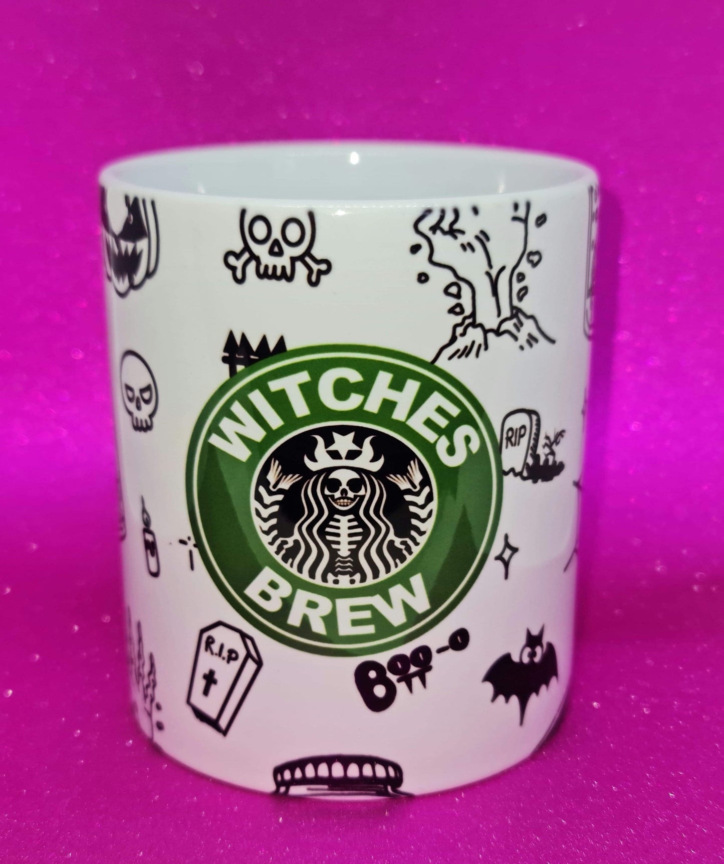 Witches brew, Halloween mug