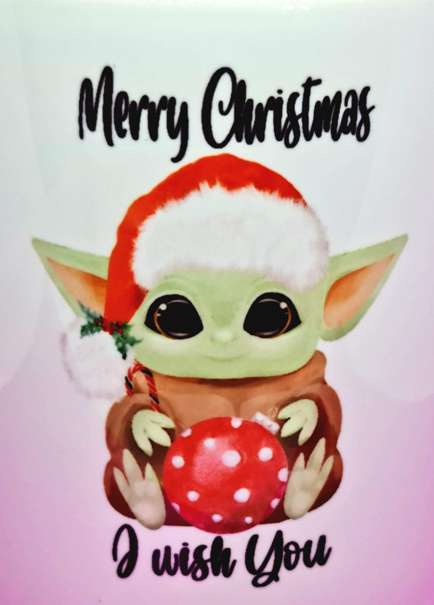 Yoda Christmas mug
