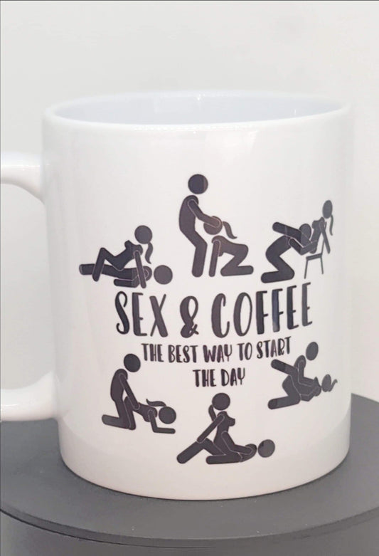 Adult humour, funny, sex and coffee mug