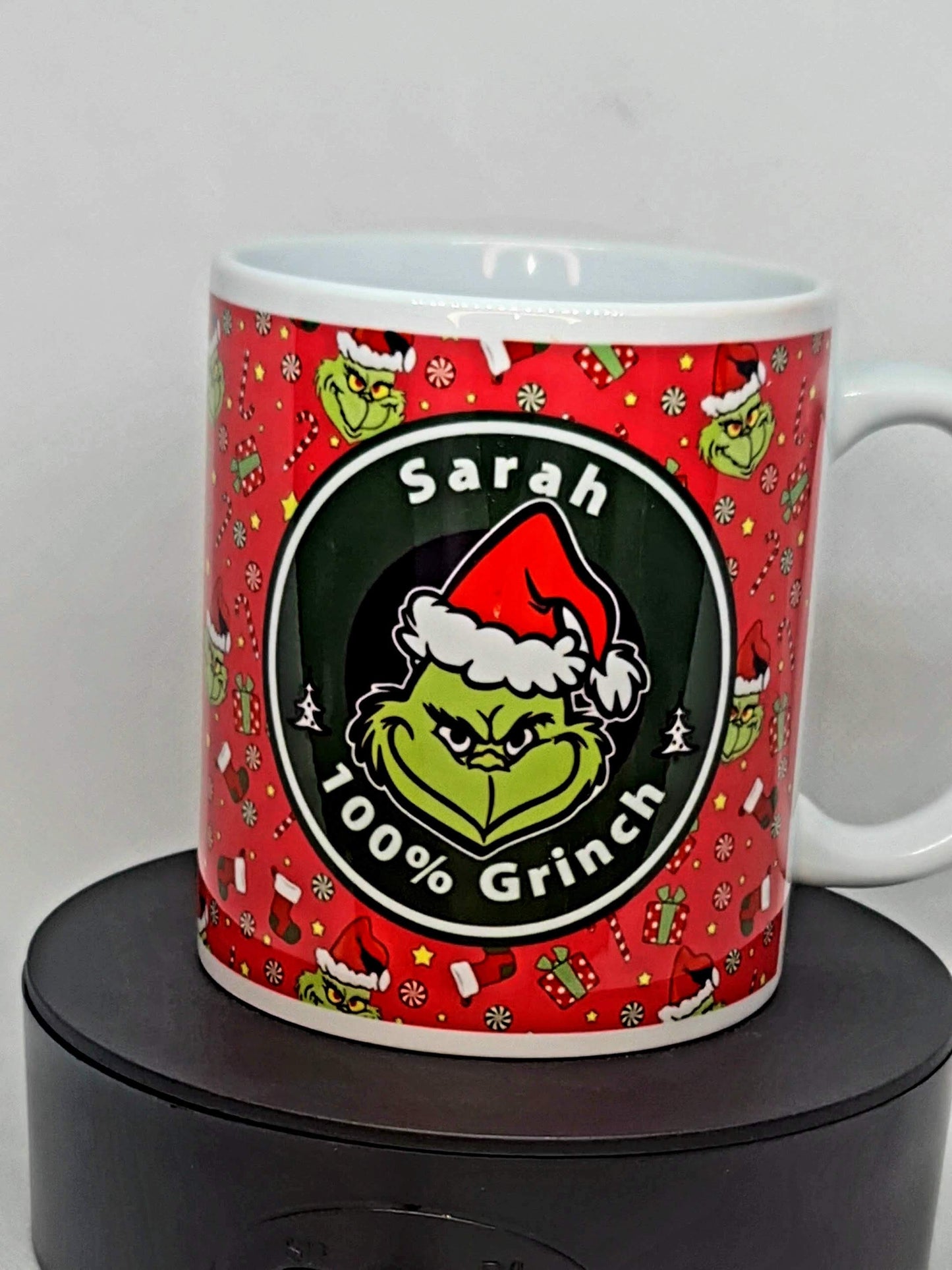 Xmas, Christmas personalised grinch mug