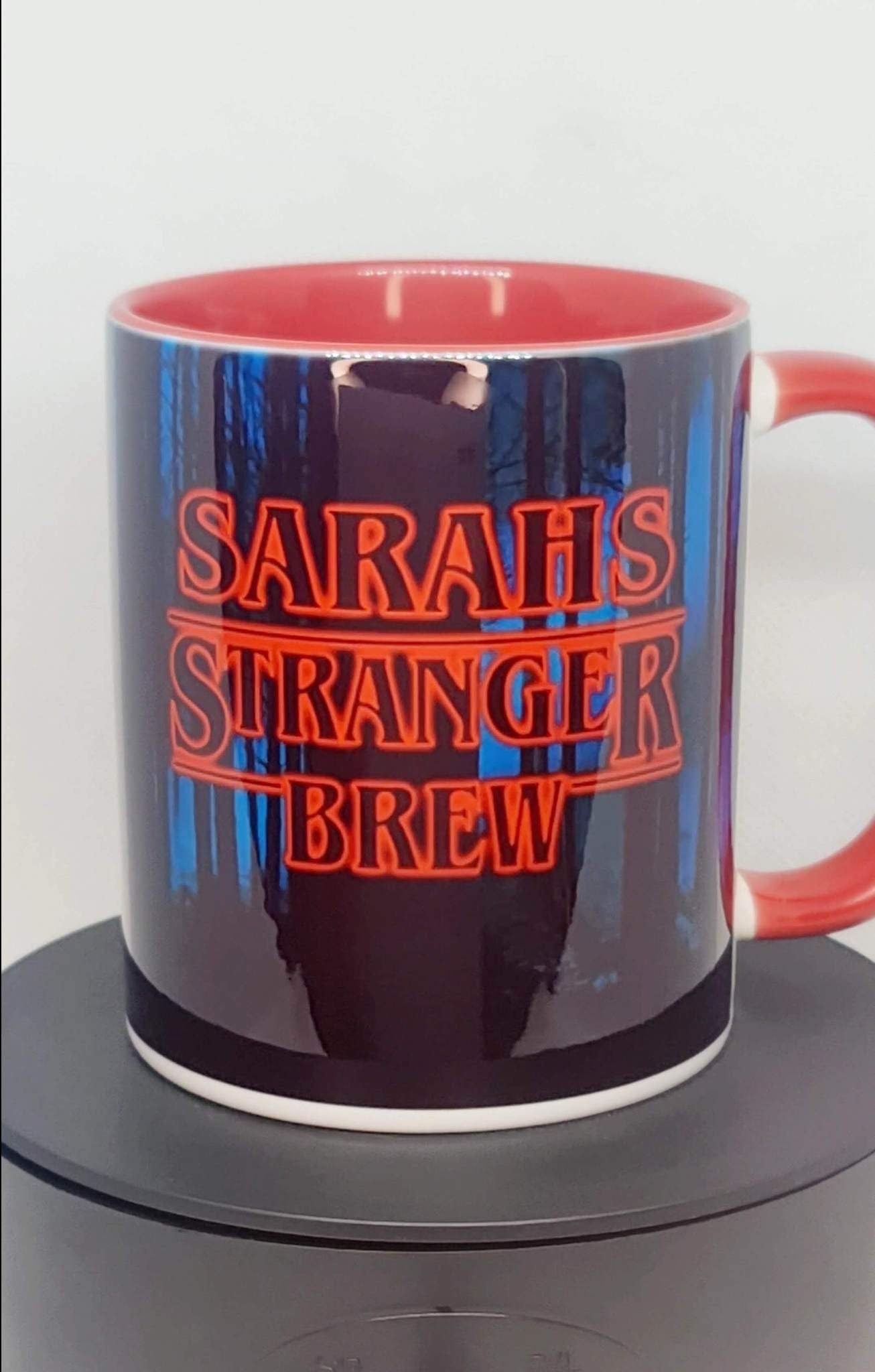 Personalised stranger brew mug
