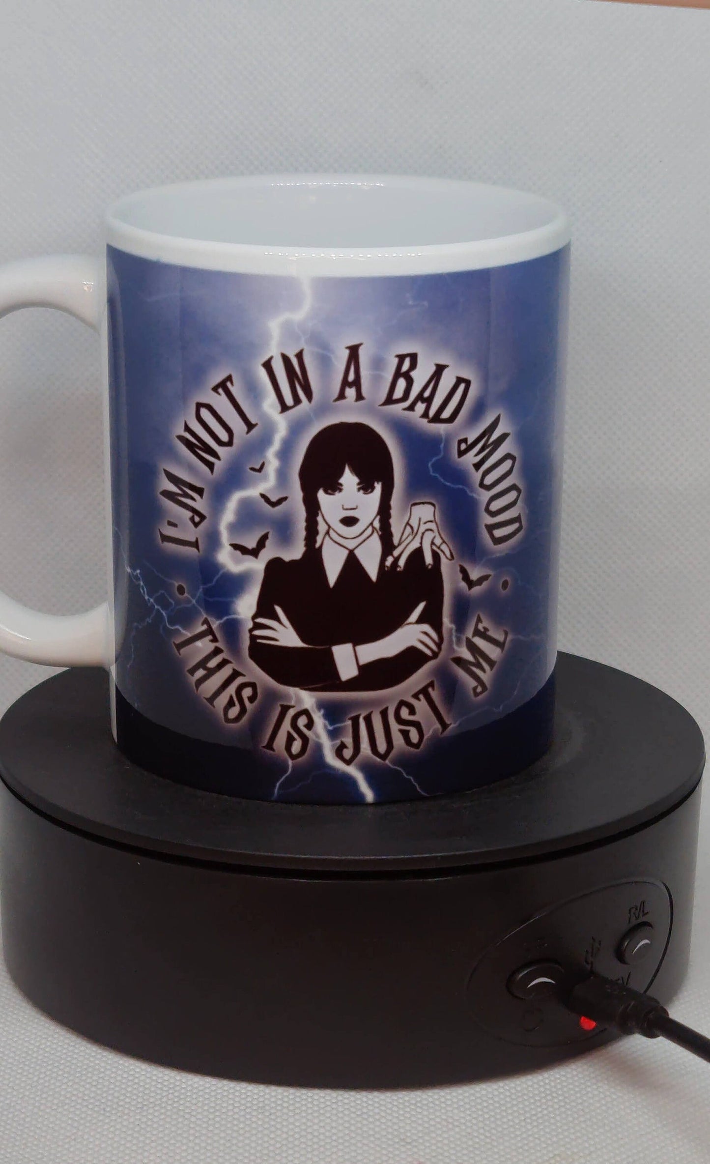 Wednesday Addams Bad Mood Fan Mug