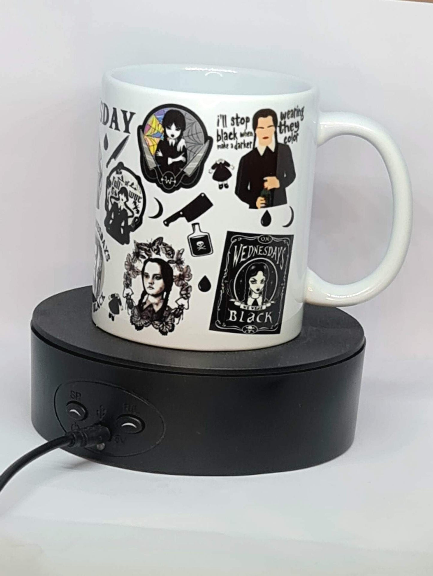 Wednesday addams coffee mug
