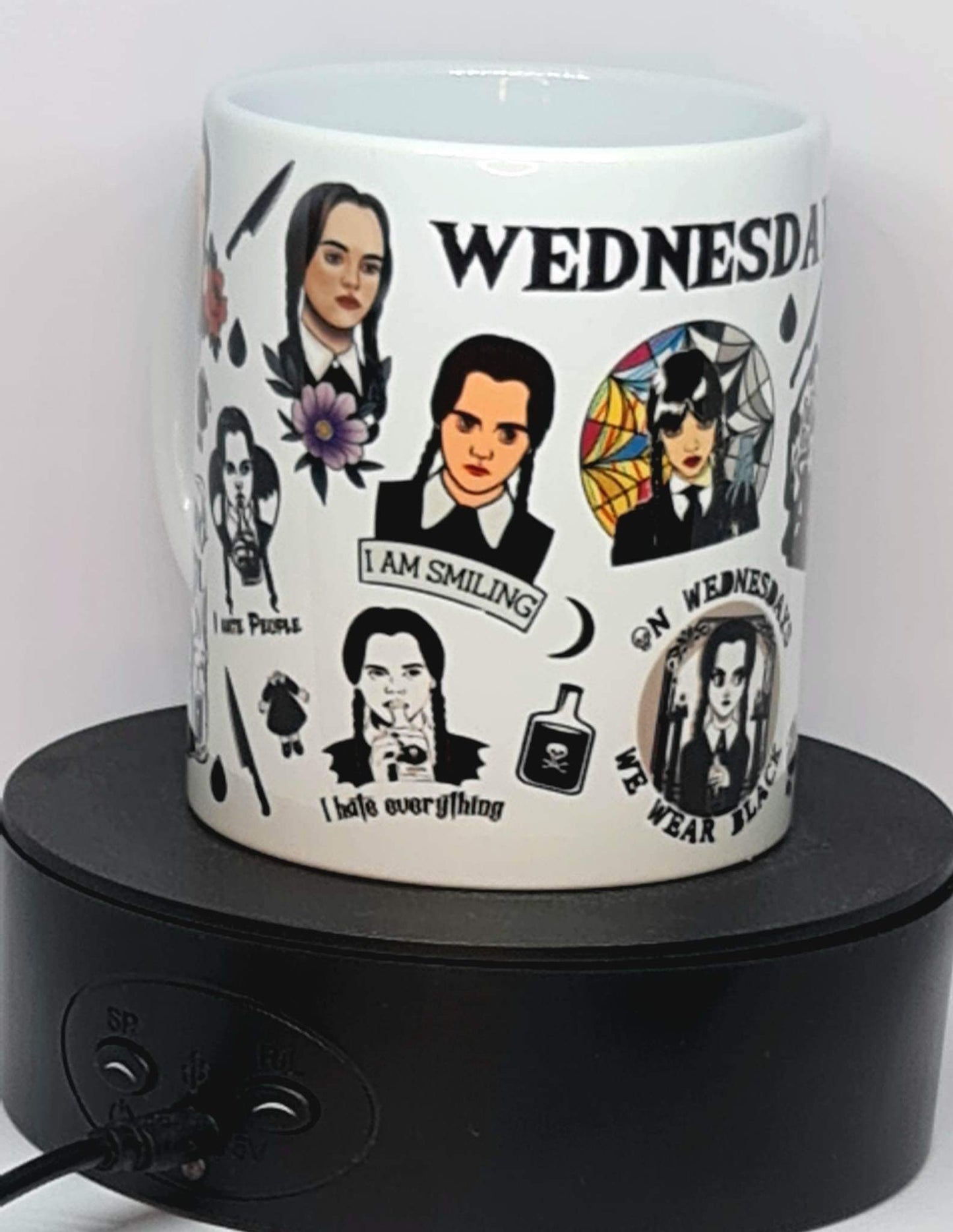Wednesday addams coffee mug
