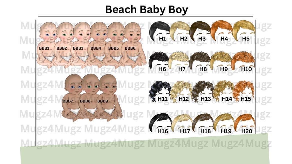 Personalised boy luggage tags