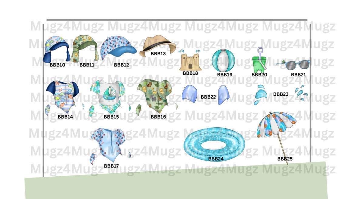 Personalised boy luggage tags