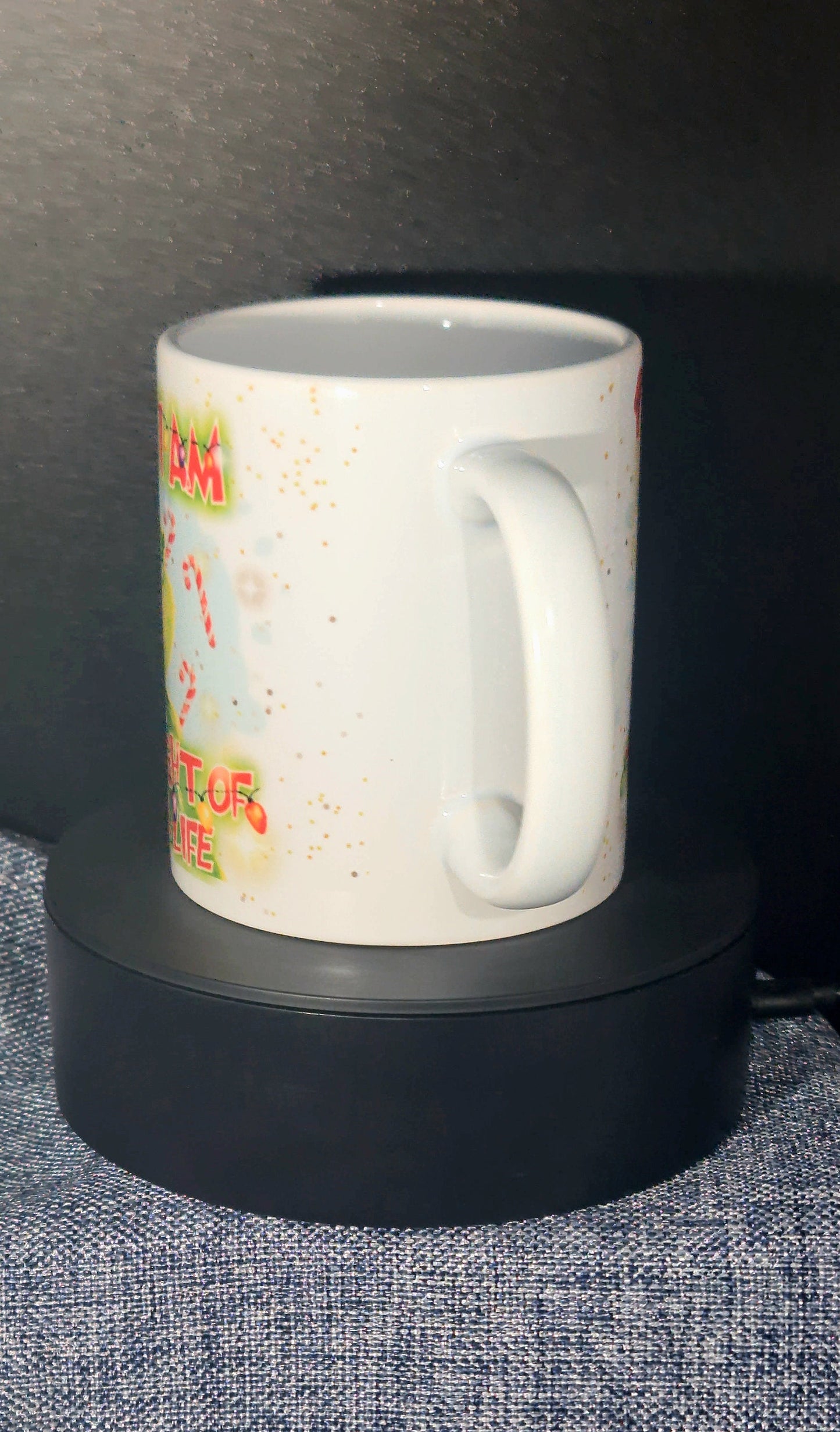 The light of my life Grinch Mug