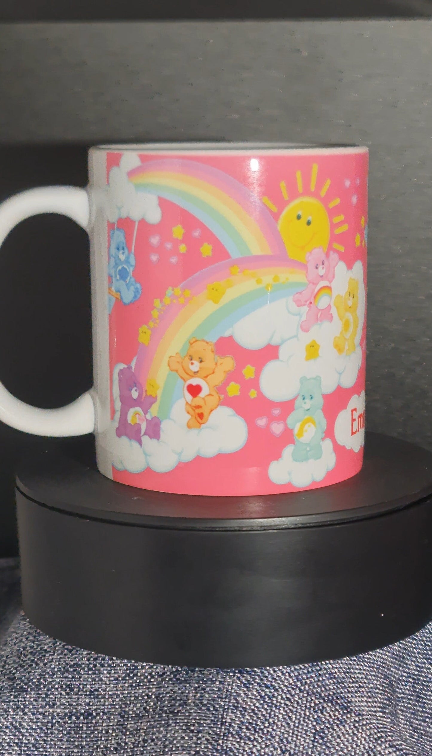 Pink Care Bears Personalised mug