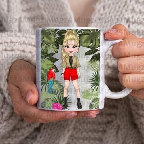 Personalised jungle cup
