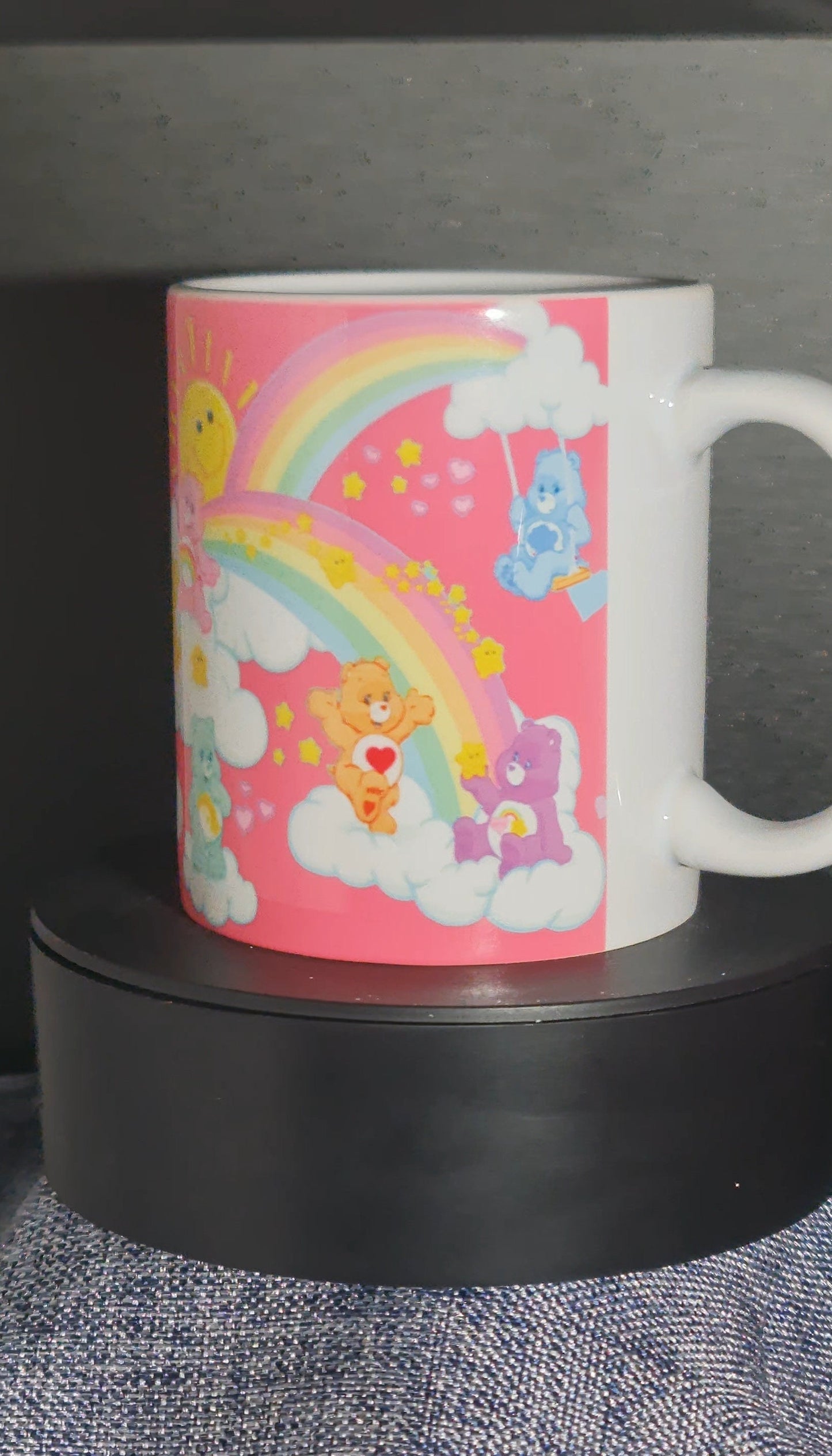 Pink Care Bears Personalised mug