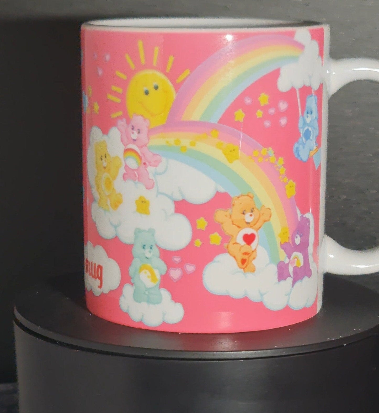 Pink Care Bears Personalised mug