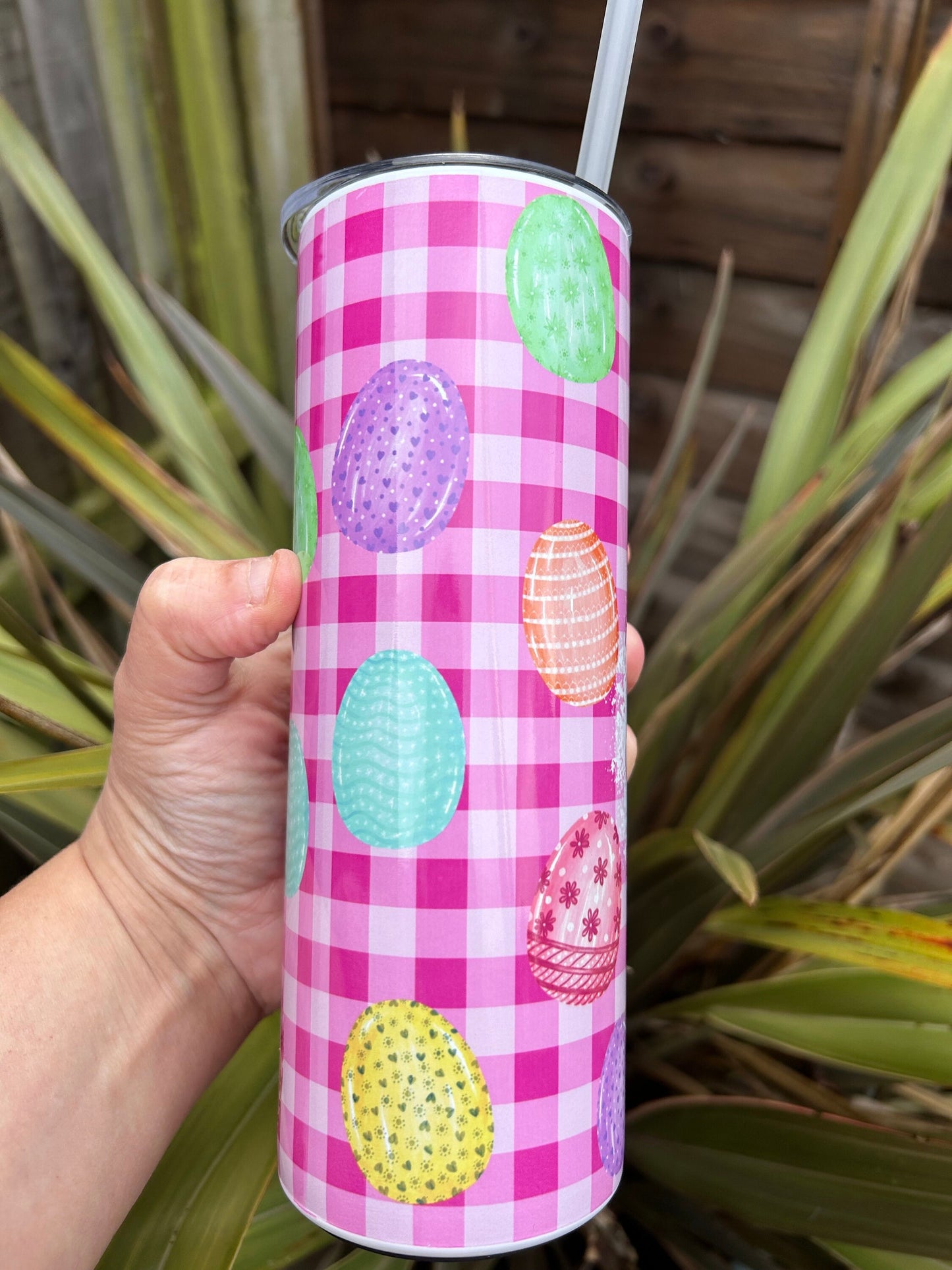 20oz hunny bunny tumbler and straw