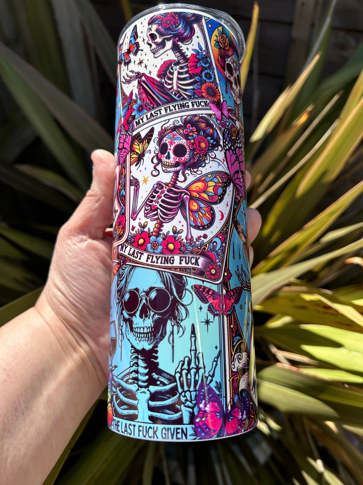 20oz My last flying f*ck tumbler and straw