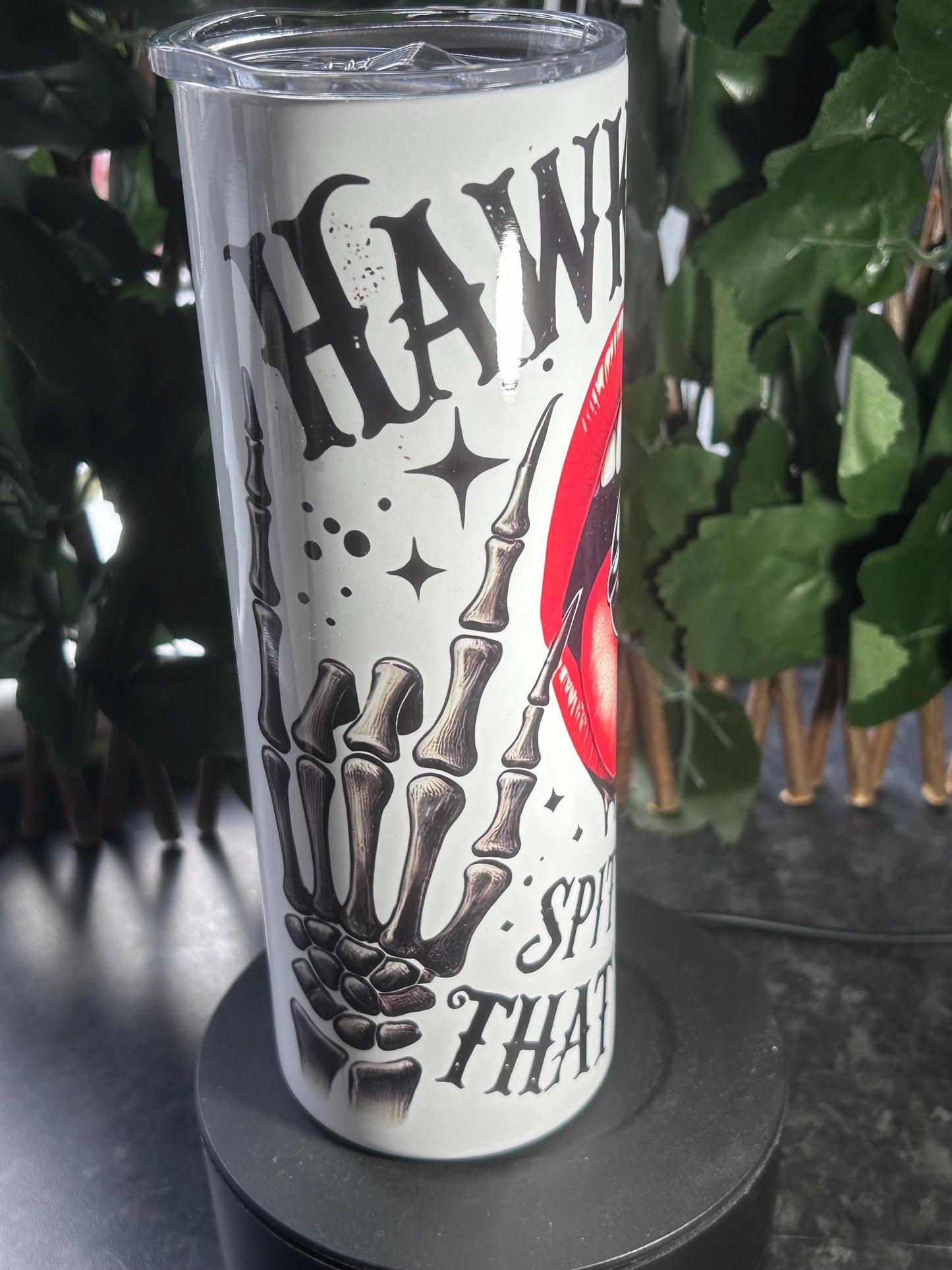 20oz Hauk Tauh tumbler and straw