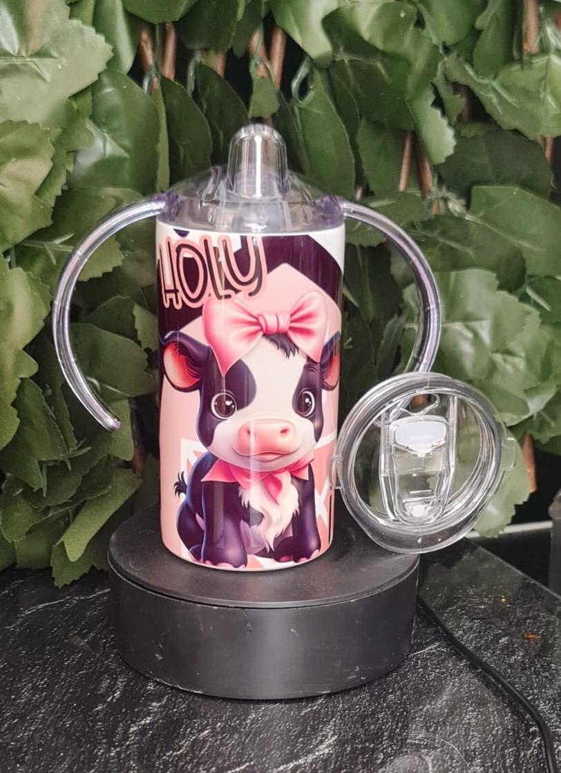 Mini holy cow am cute 12oz sippy cup