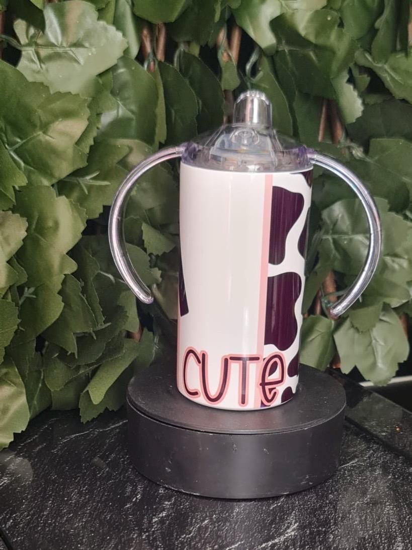 Mini holy cow am cute 12oz sippy cup