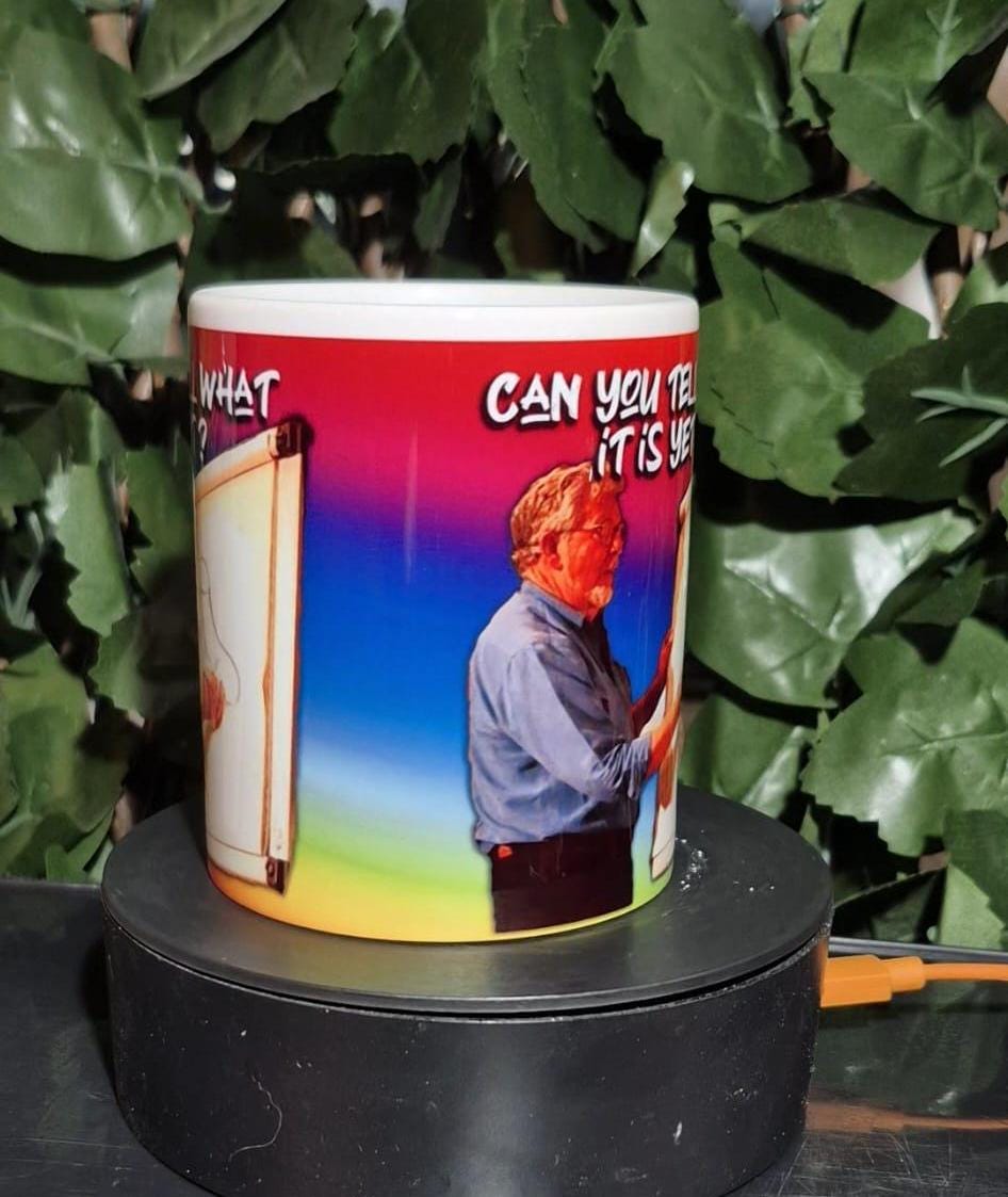 Rolf Harris Painting Mug