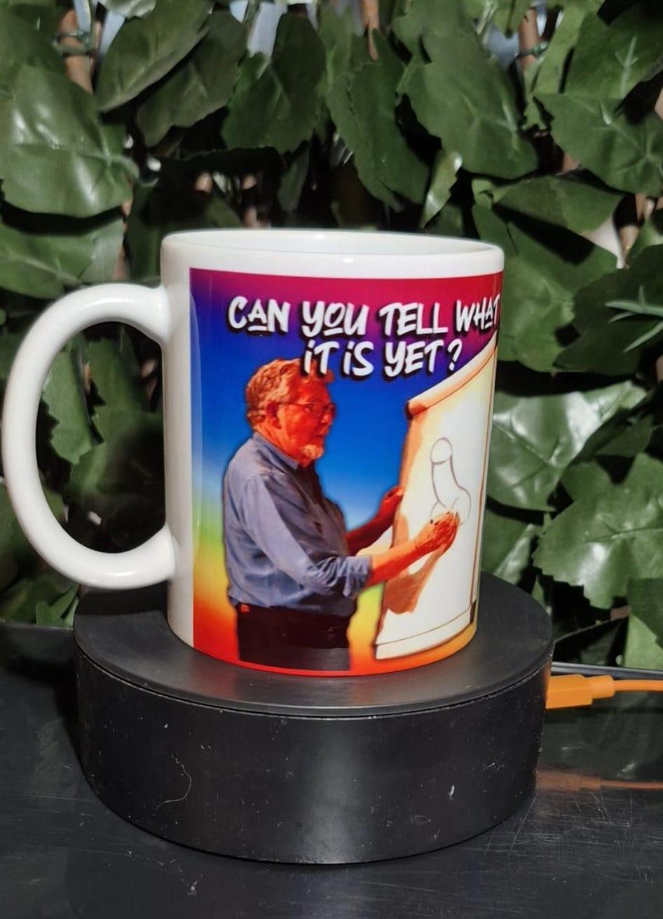 Rolf Harris Painting Mug