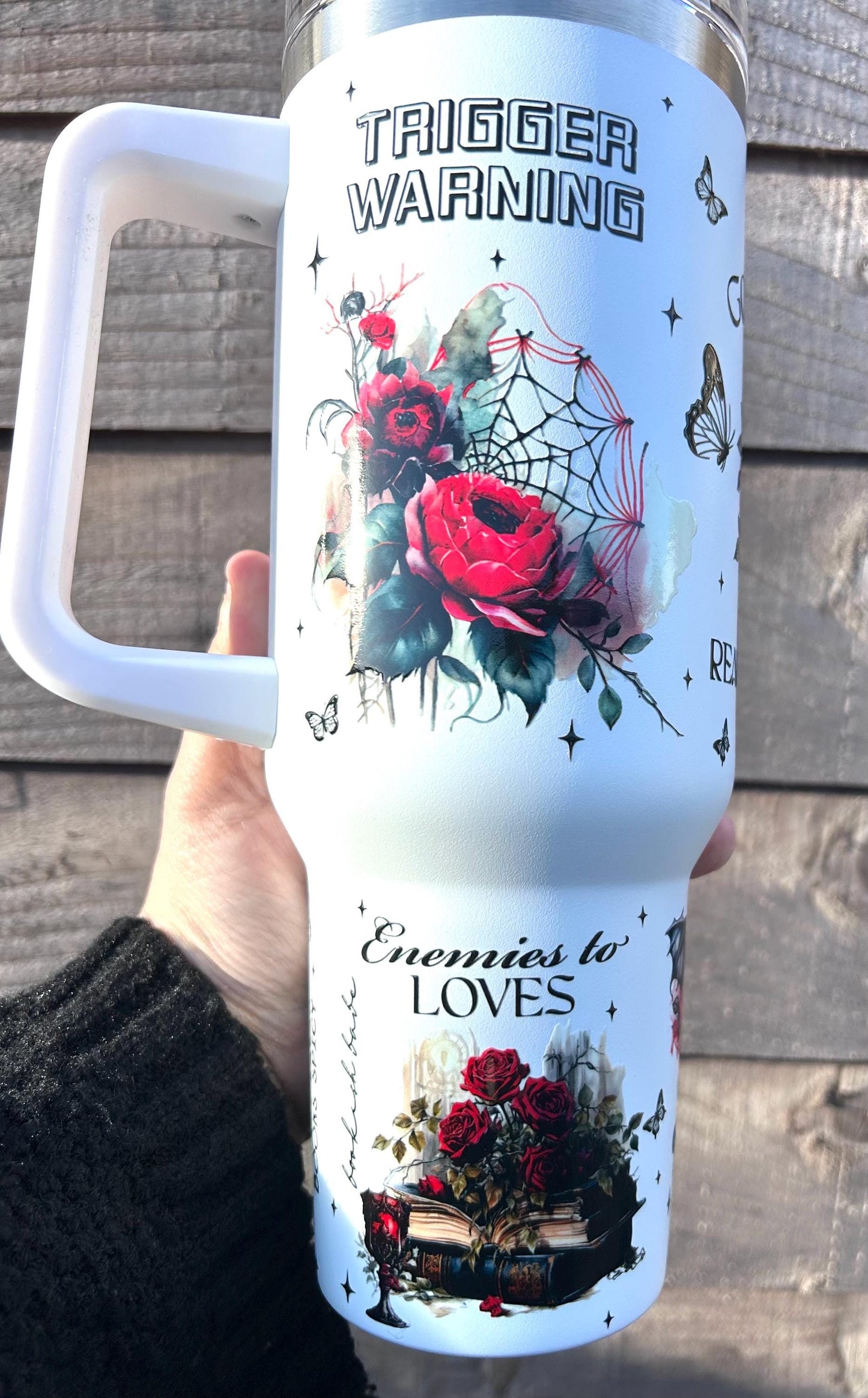 40oz Book tumbler