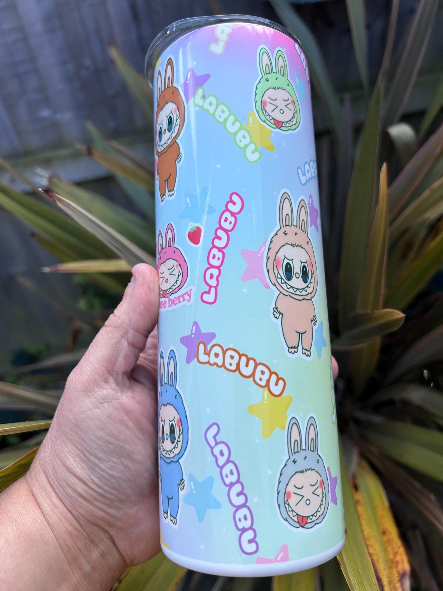 20oz La Bubu tumbler and straw