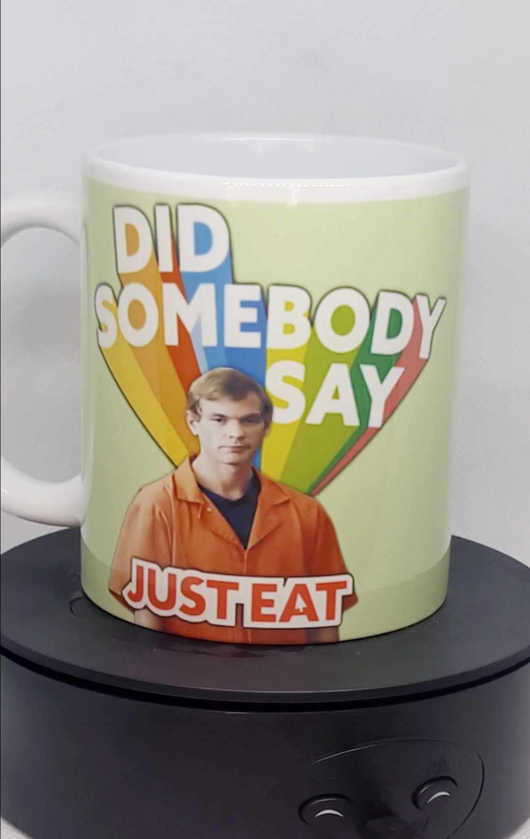 Jeffrey Dahmer Just Eat Mug