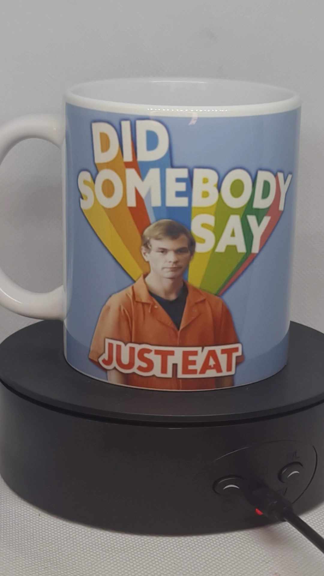 Jeffrey Dahmer Just Eat Mug