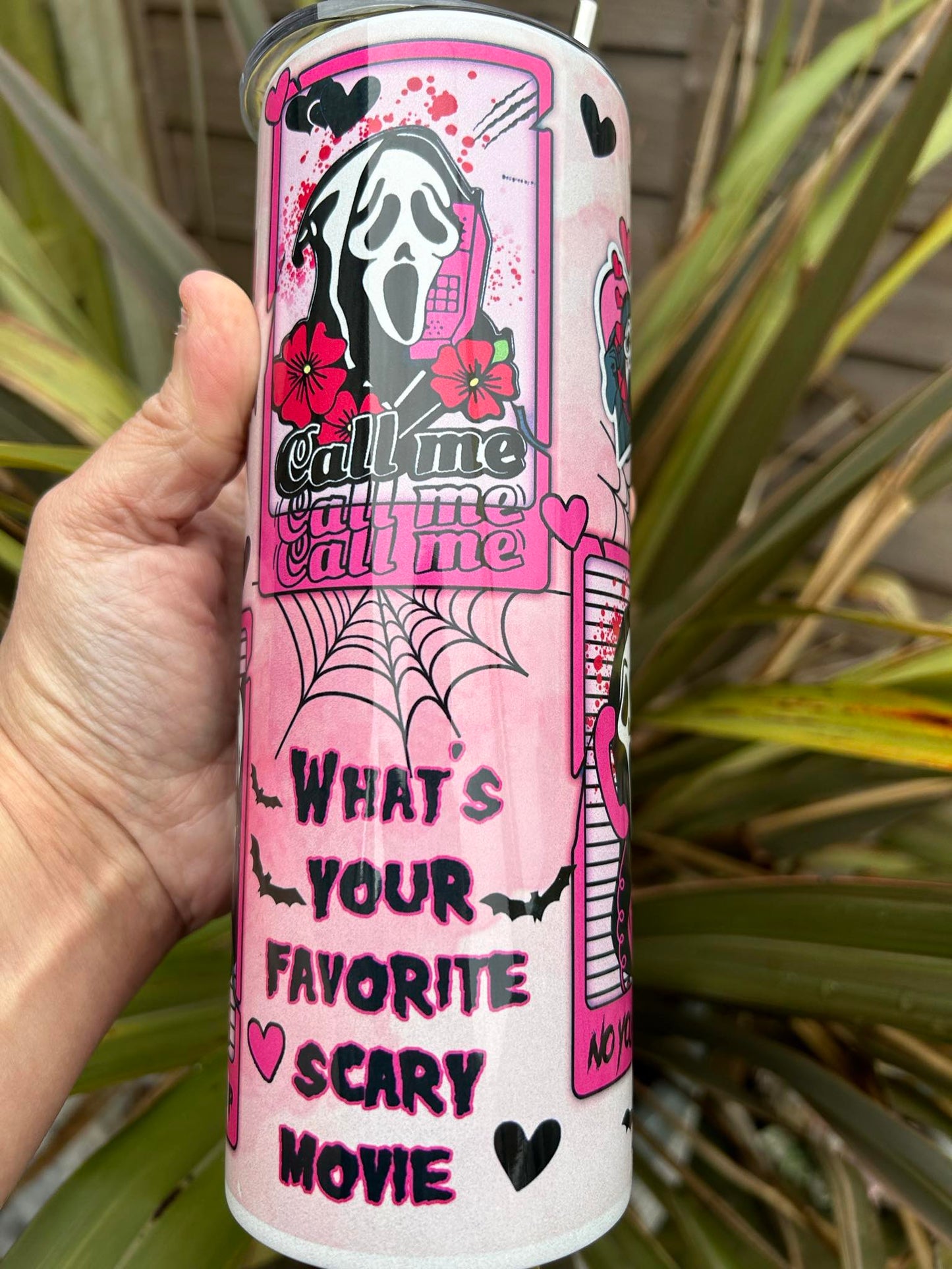 Scream, Ghostface 20oz tumbler
