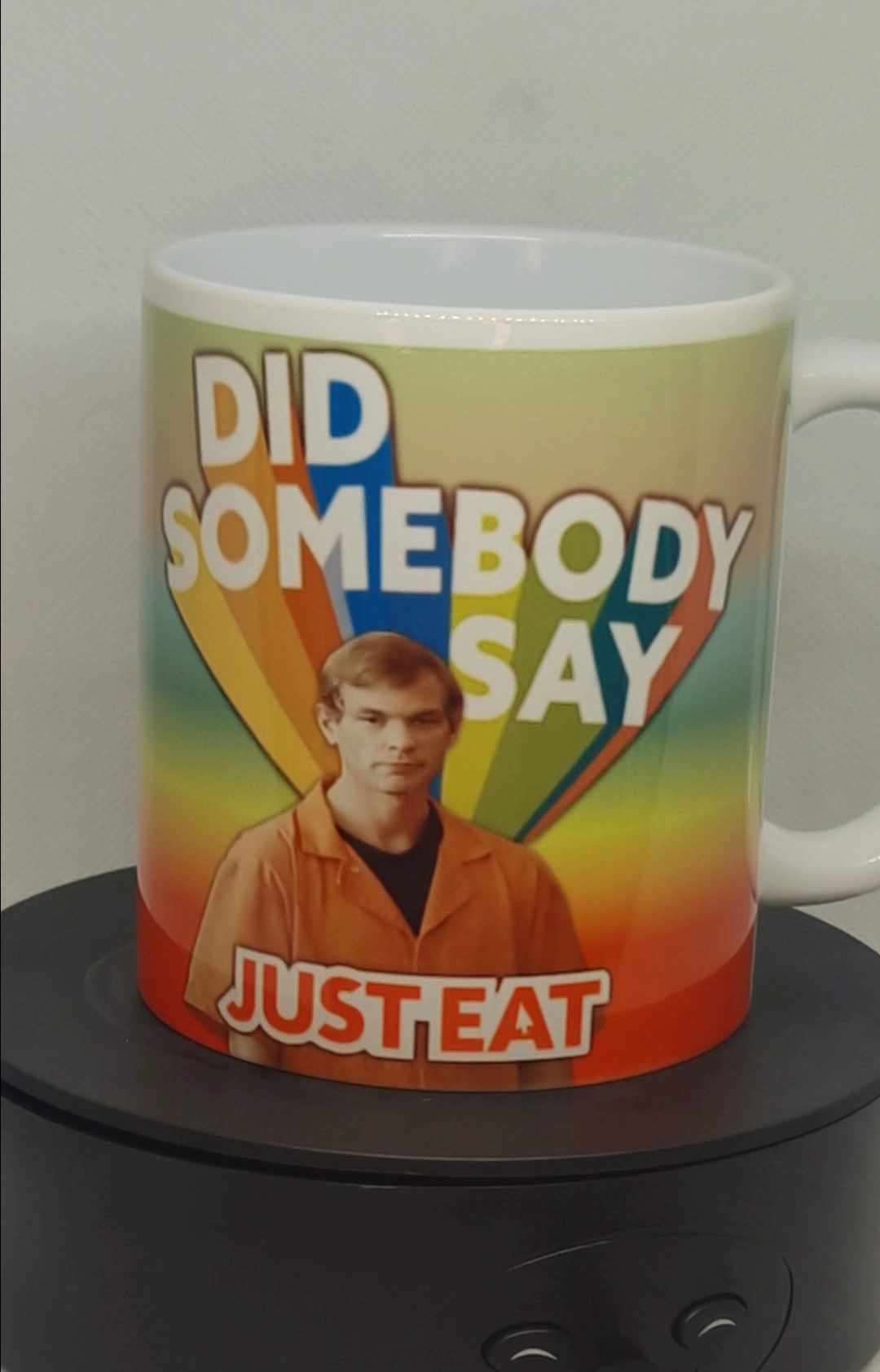 Jeffrey Dahmer Just Eat Mug