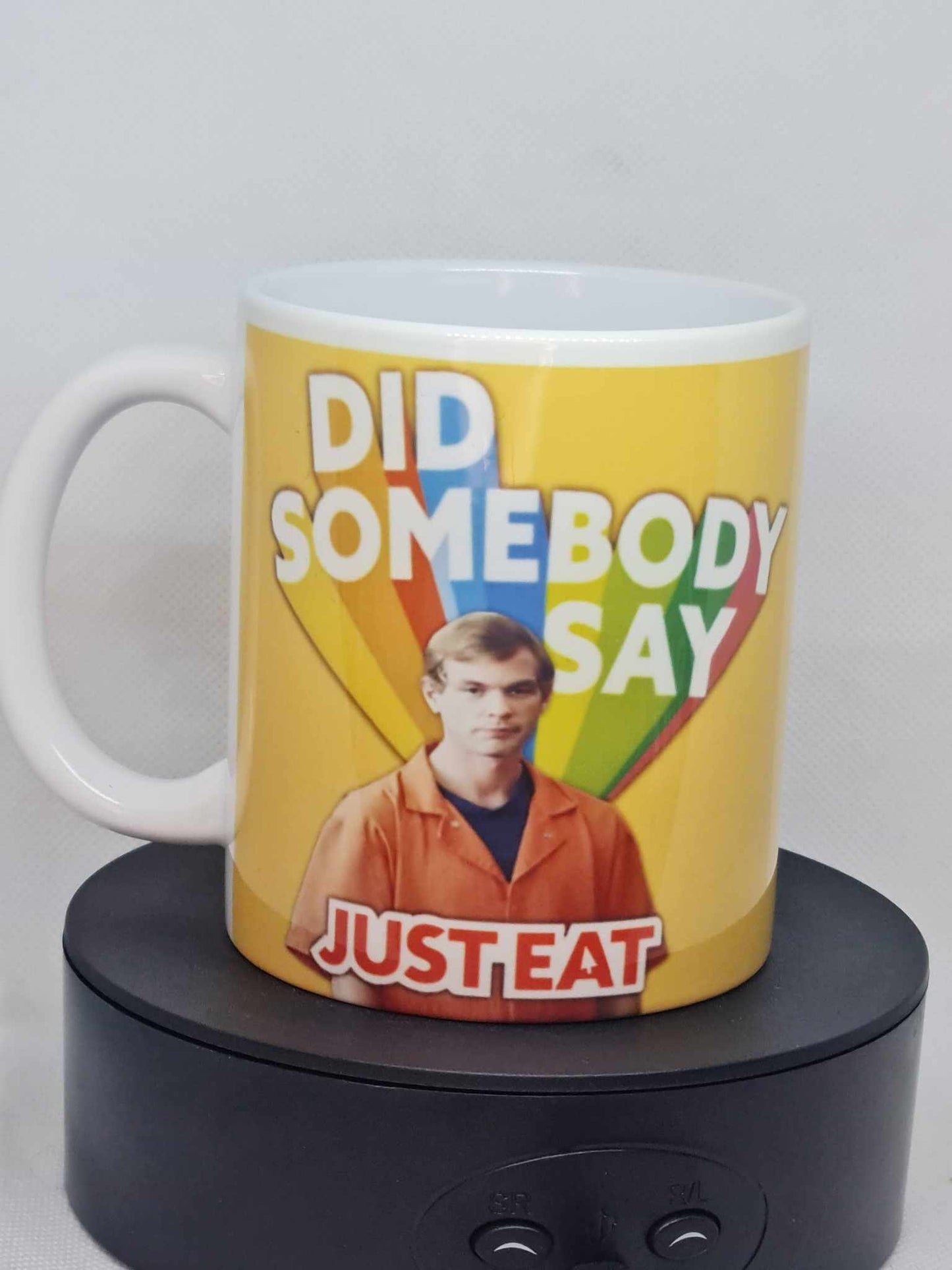 Jeffrey Dahmer Just Eat Mug