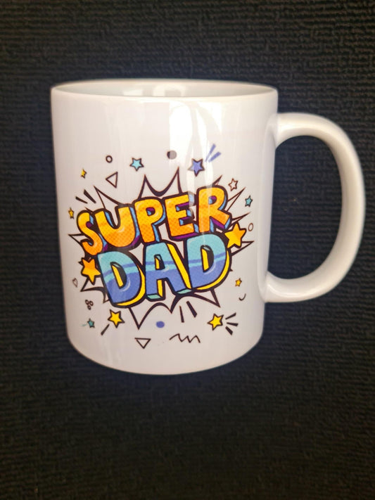 Super dad mug