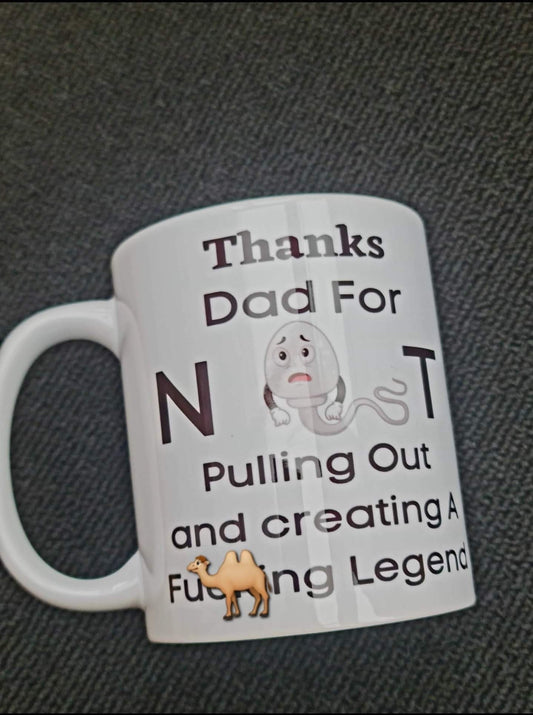Dad funny humoured present gift mug