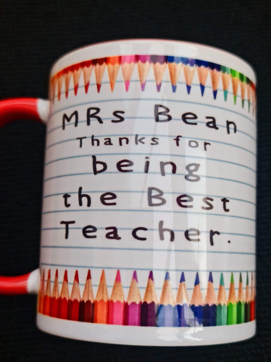 Thank you teacher mug