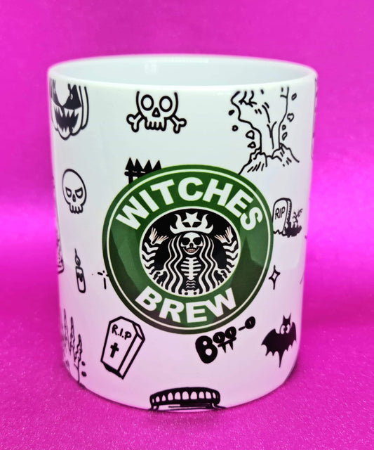 Witches brew, Halloween mug