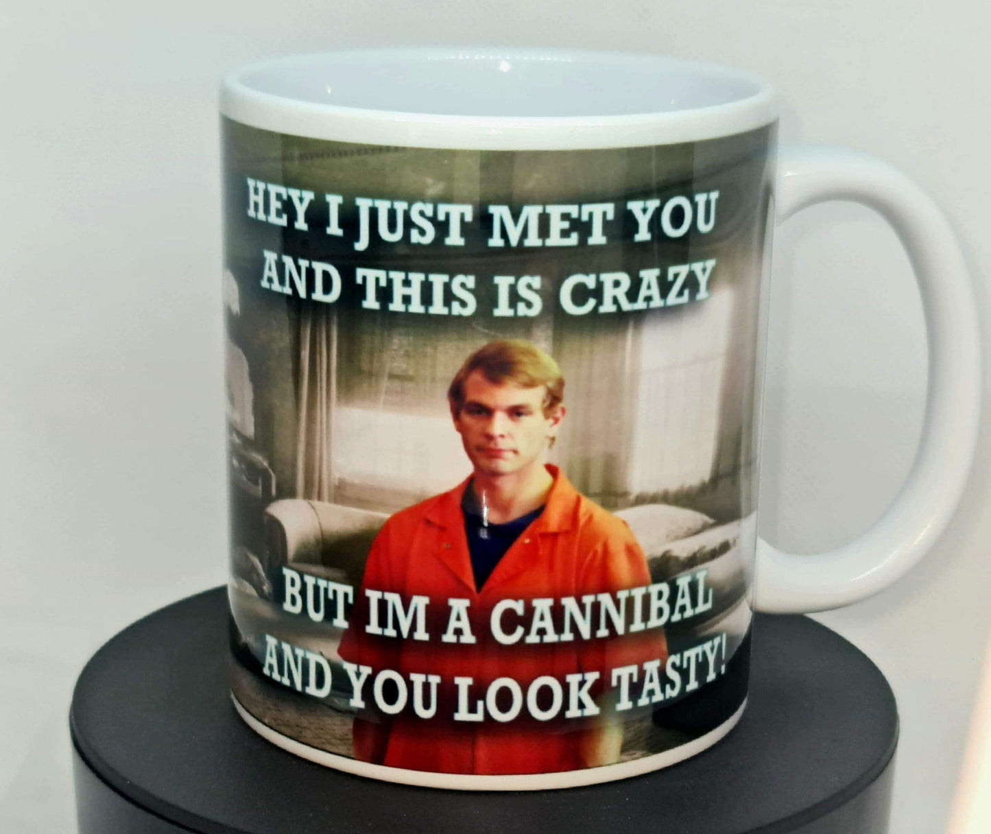 Jeffrey dahmer, serial killer, murder funny mug