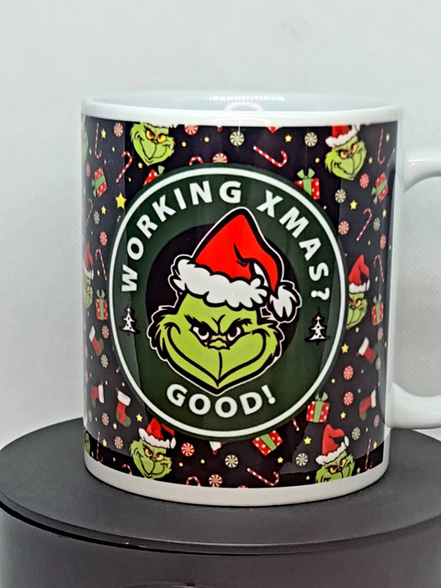 Xmas, grinch Christmas coffee, work mug