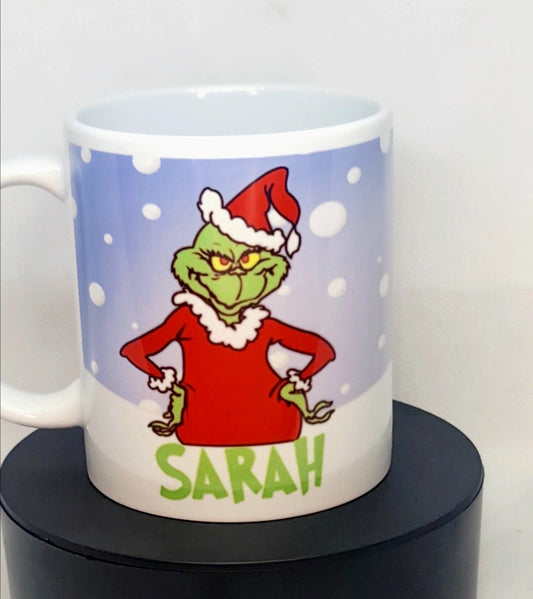 Personalised Grinch  Mug