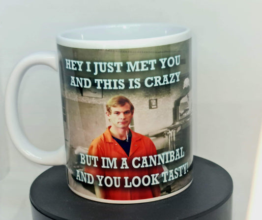 Jeffrey dahmer, serial killer, murder funny mug