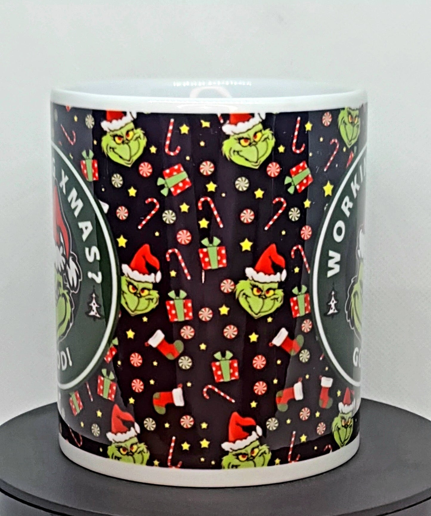 Xmas, grinch Christmas coffee, work mug
