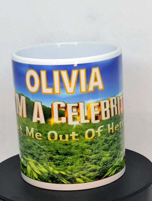 Personalised Im a Celebrity Ant and Dec Mug