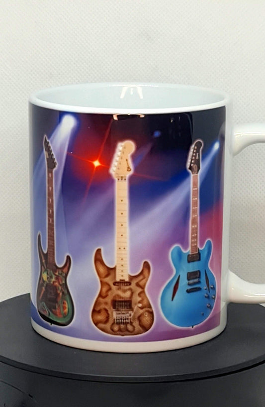 Famous guitars mug