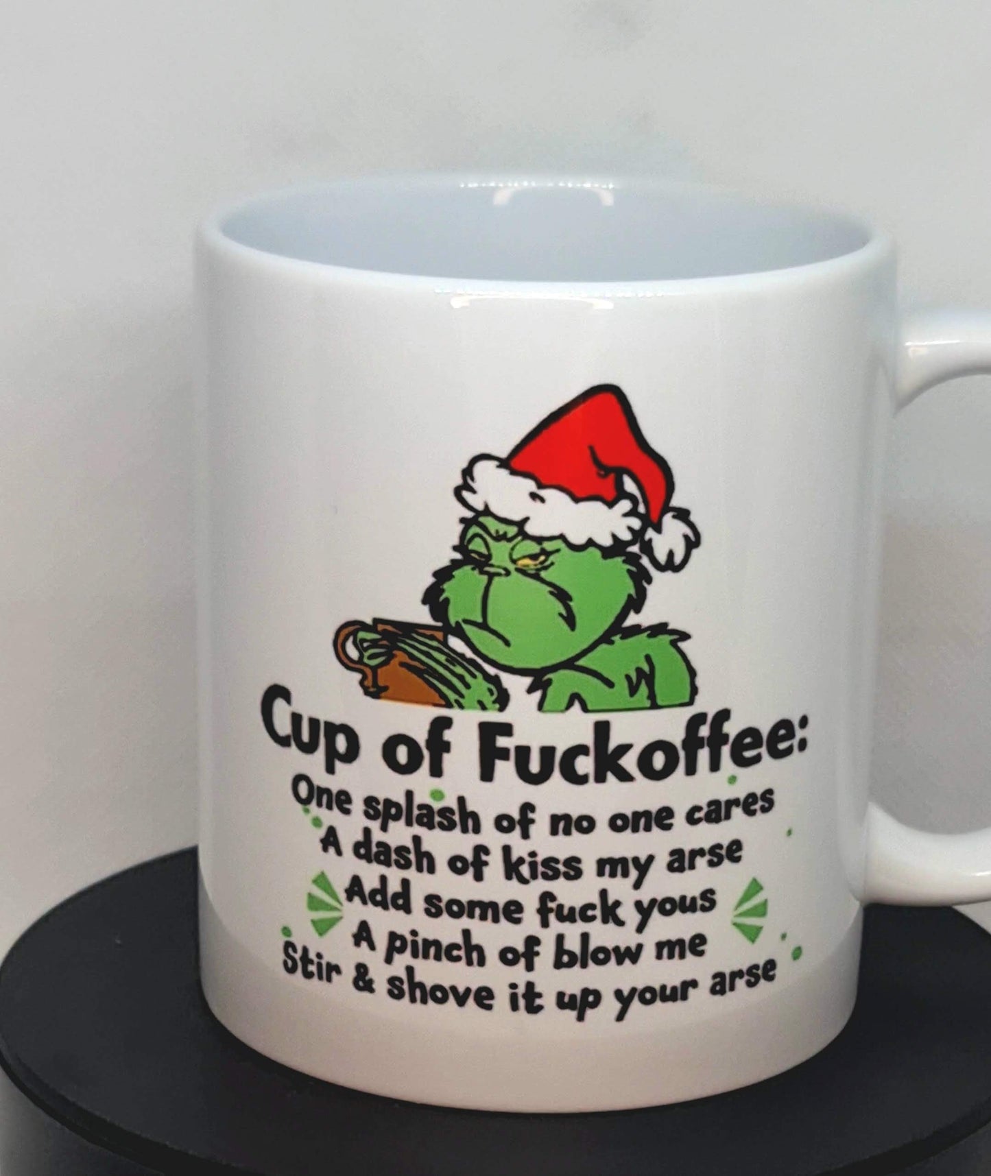 The Grinch Cup Of Fuckoffe Mug