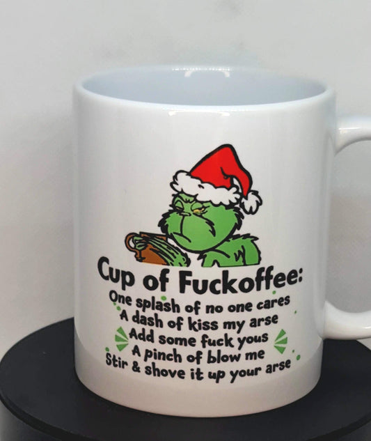 The Grinch Cup Of Fuckoffe Mug