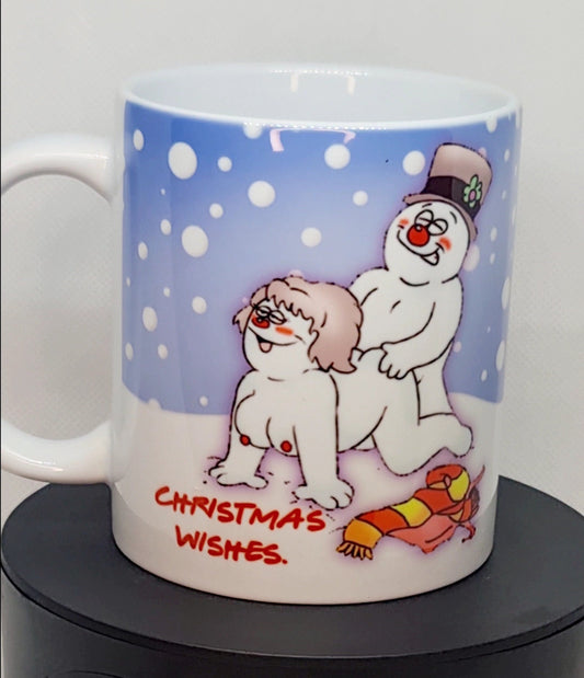 Christmas Wishes naughty Snowman