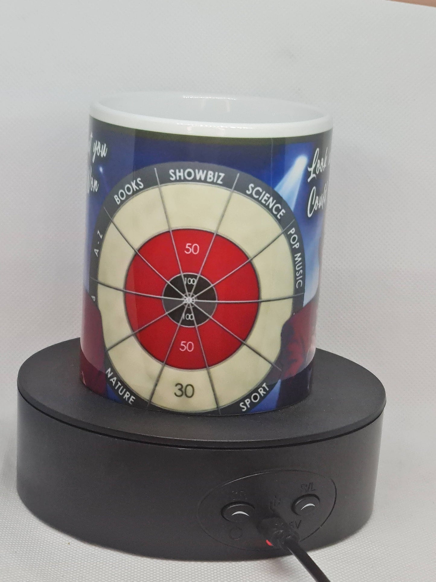Jim Bowen Bullseye Mug
