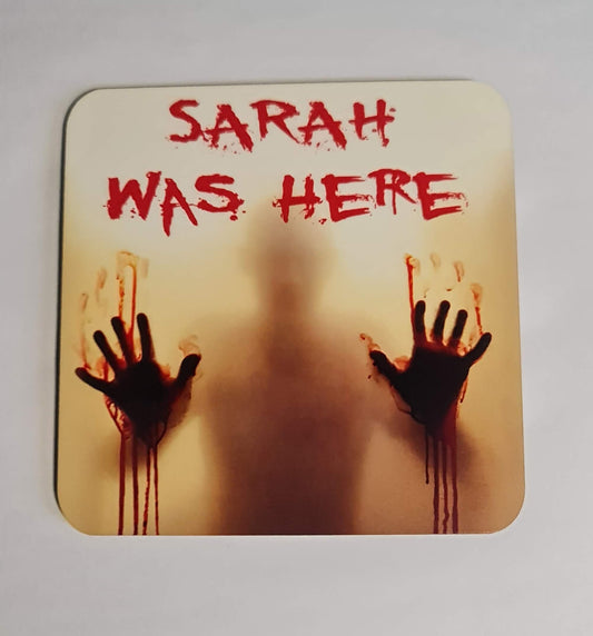 Personalized Walking Dead Zombie Coaster