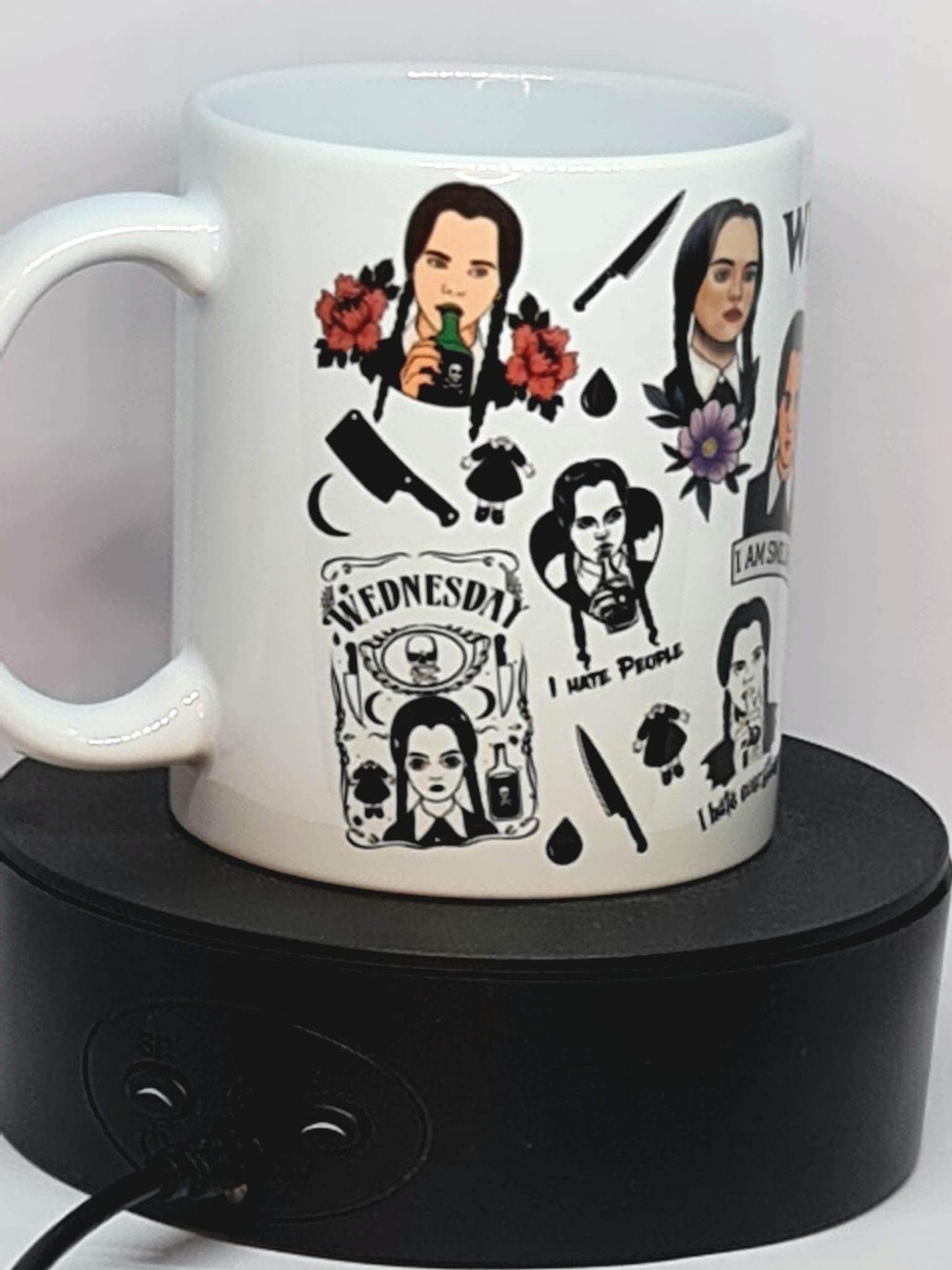 Wednesday addams coffee mug