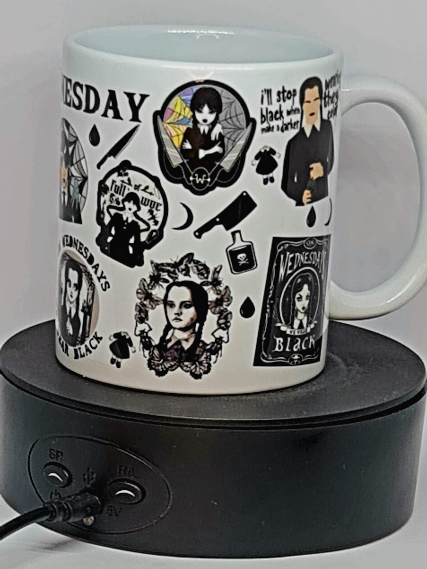 Wednesday addams coffee mug