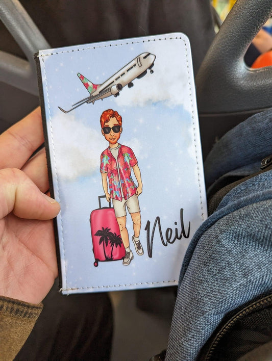 Personalised passport covers