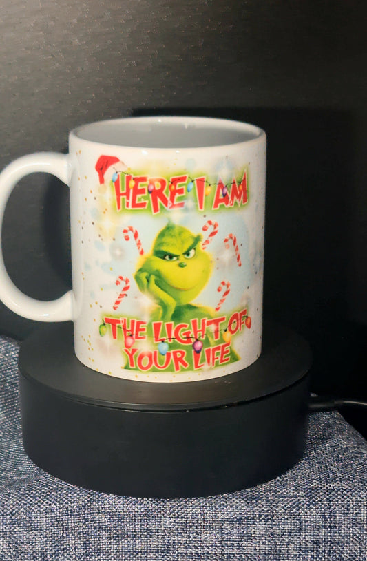The light of my life Grinch Mug