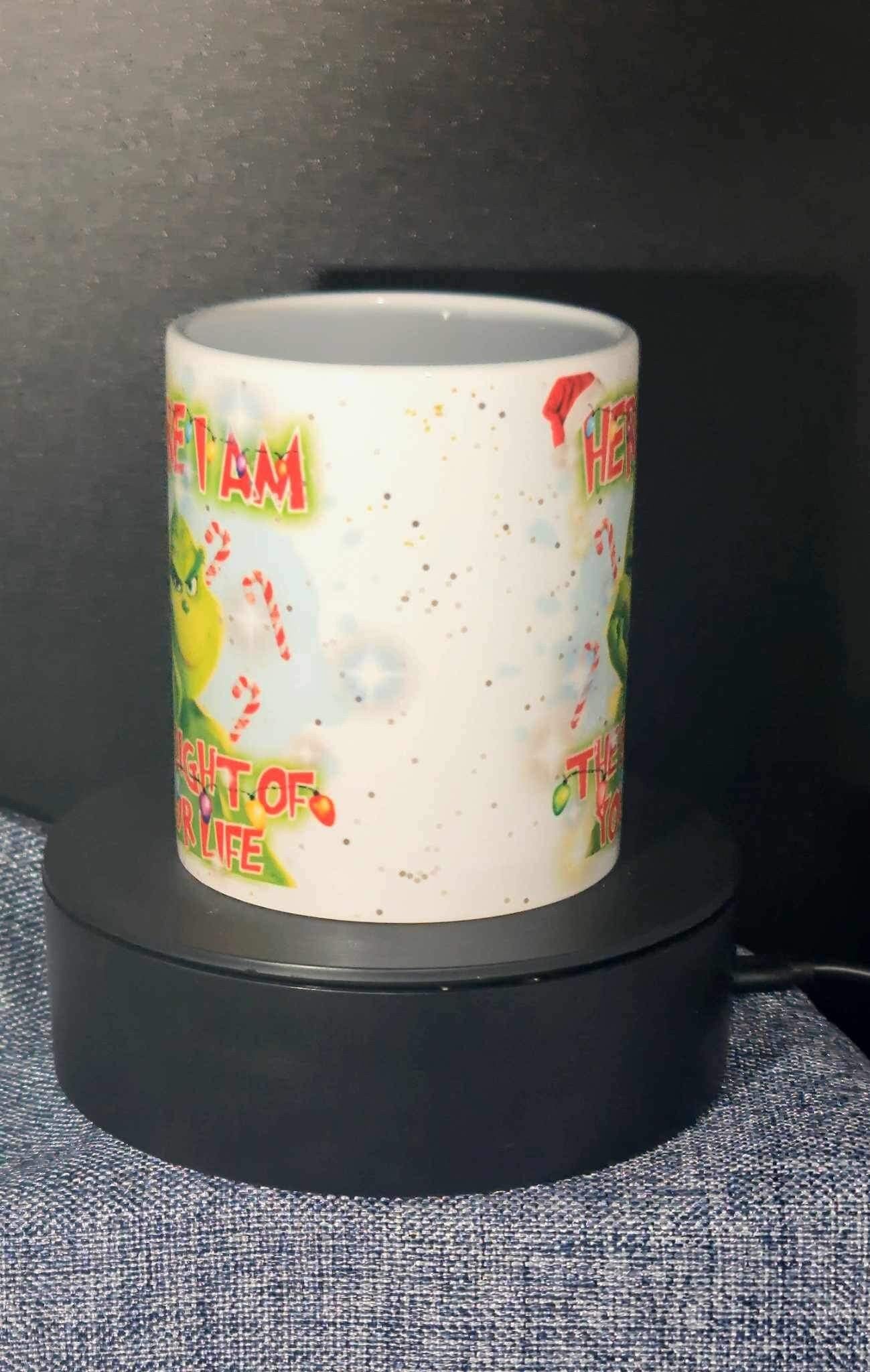 Grinch light of my life 11oz mug
